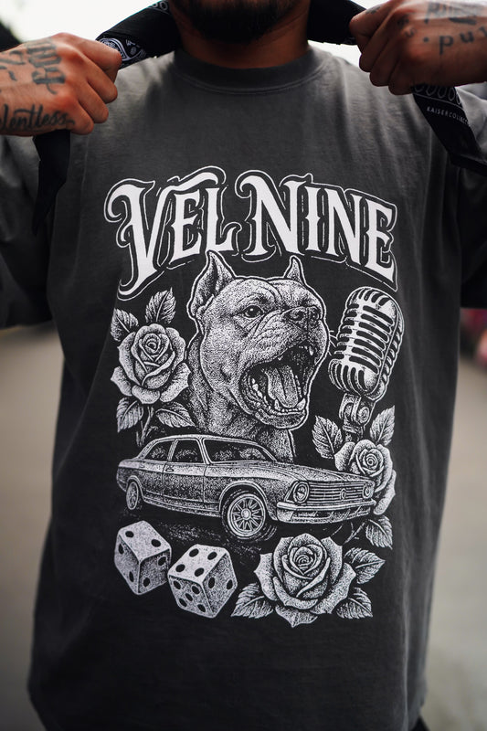 Pitbull Faded Black Tshirt