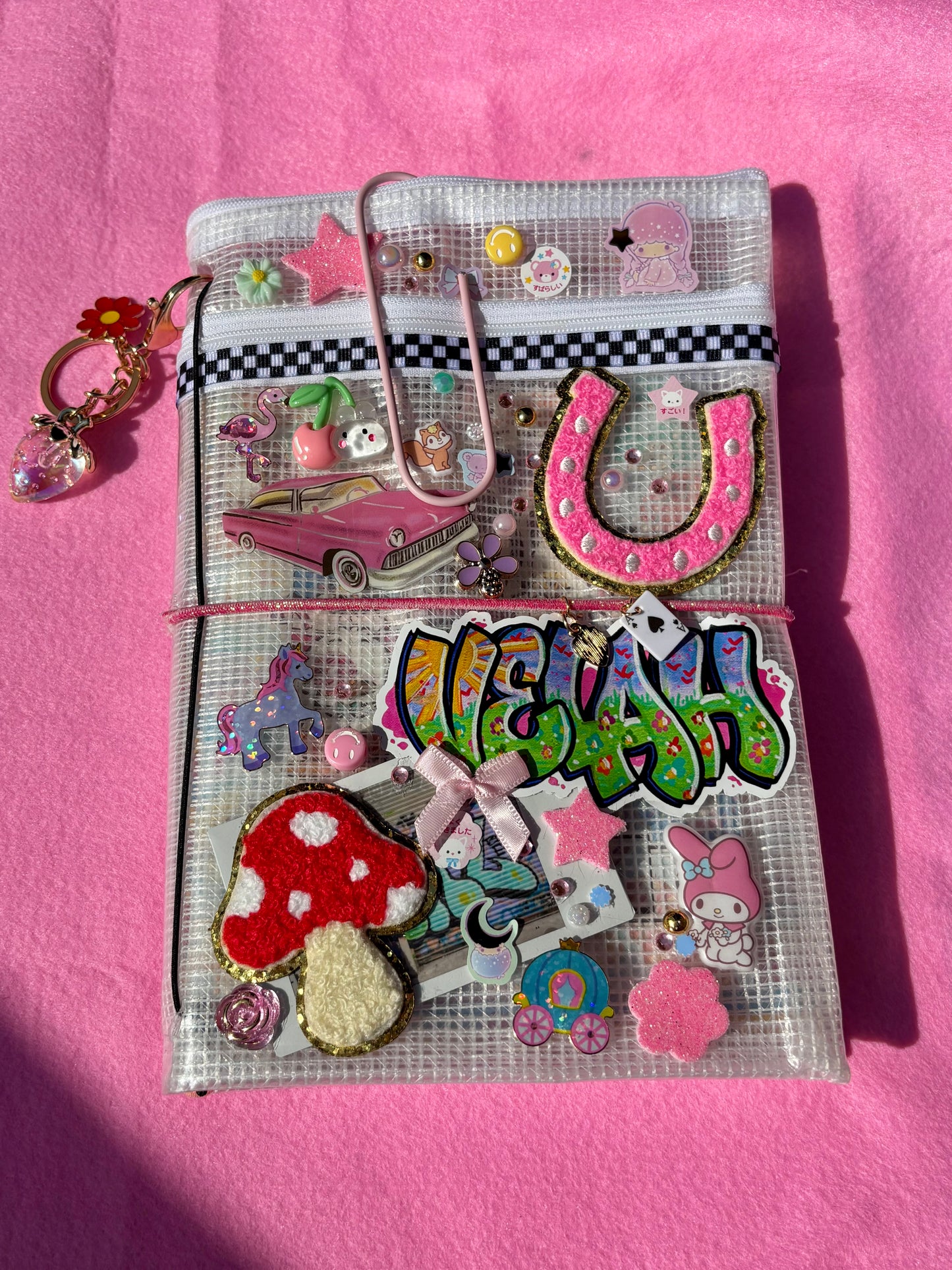 Mushroom Madness Custom Pouch Journal