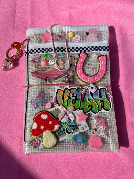Mushroom Madness Custom Pouch Journal