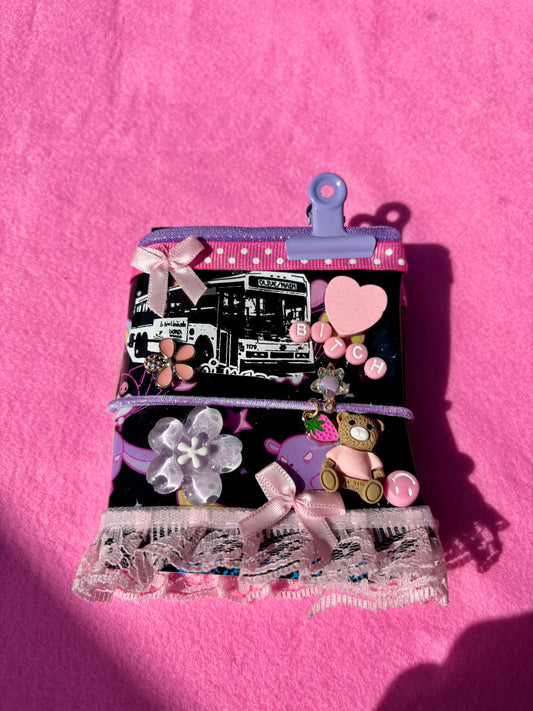 Pink Ruffle Custom Mini Journal