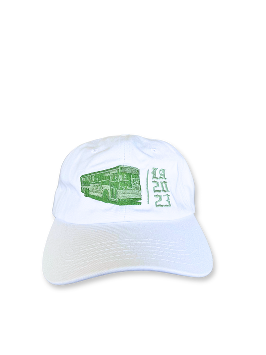 White Bus Dad Hat